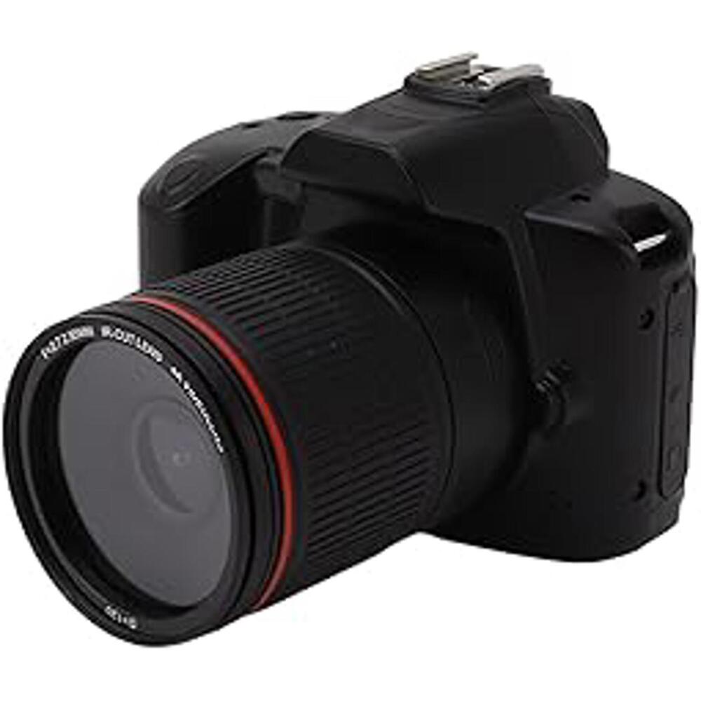 DSLR Camera, D5 F=2.7 2.95mm 4K 64MP 16X Zoom Digital Camera HD Night Vision,